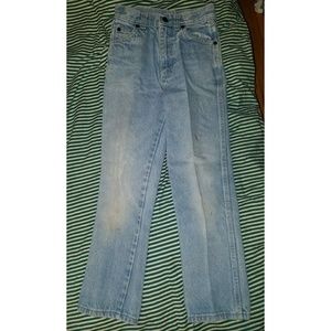 Children's Light Blue Straight Leg Denim Jeans